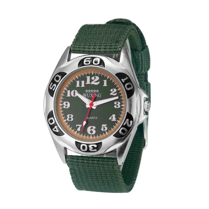 Популярные Модные женские мужские часы брендовые Роскошные винтажные Повседневные Спортивные кварцевые наручные часы спортивные армейские нейлоновые часы - Цвет: Зеленый