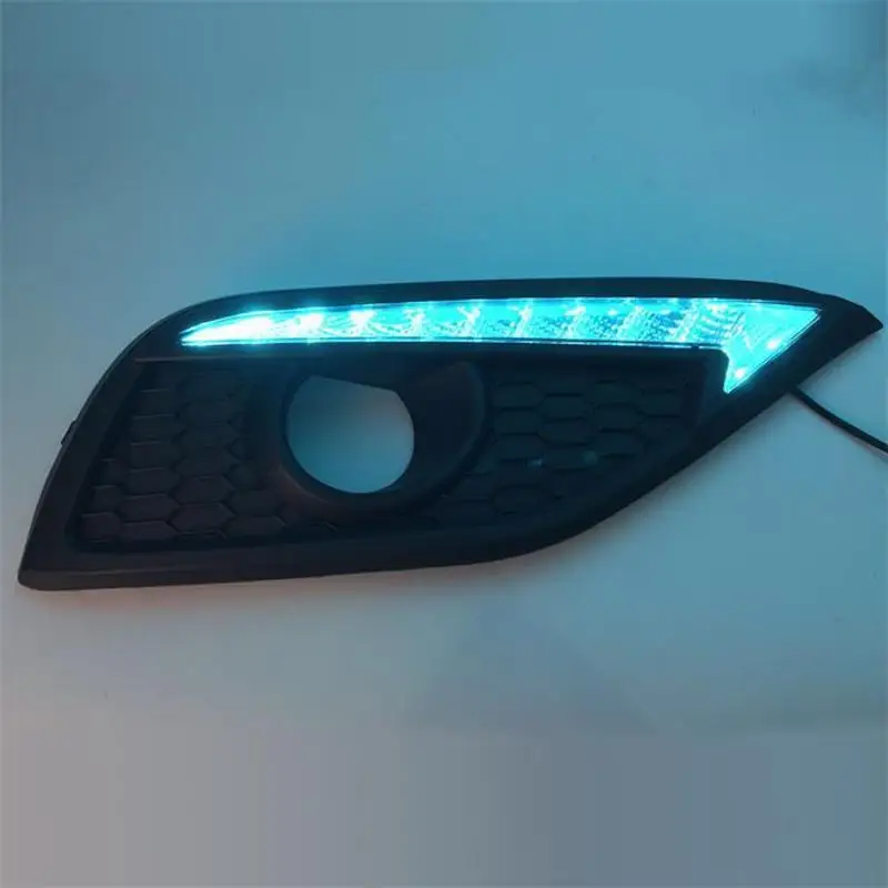 Автомобильный светодиодный светильник дневный ходовой DRL для CRV 2012 2014 CR V 3 цвета