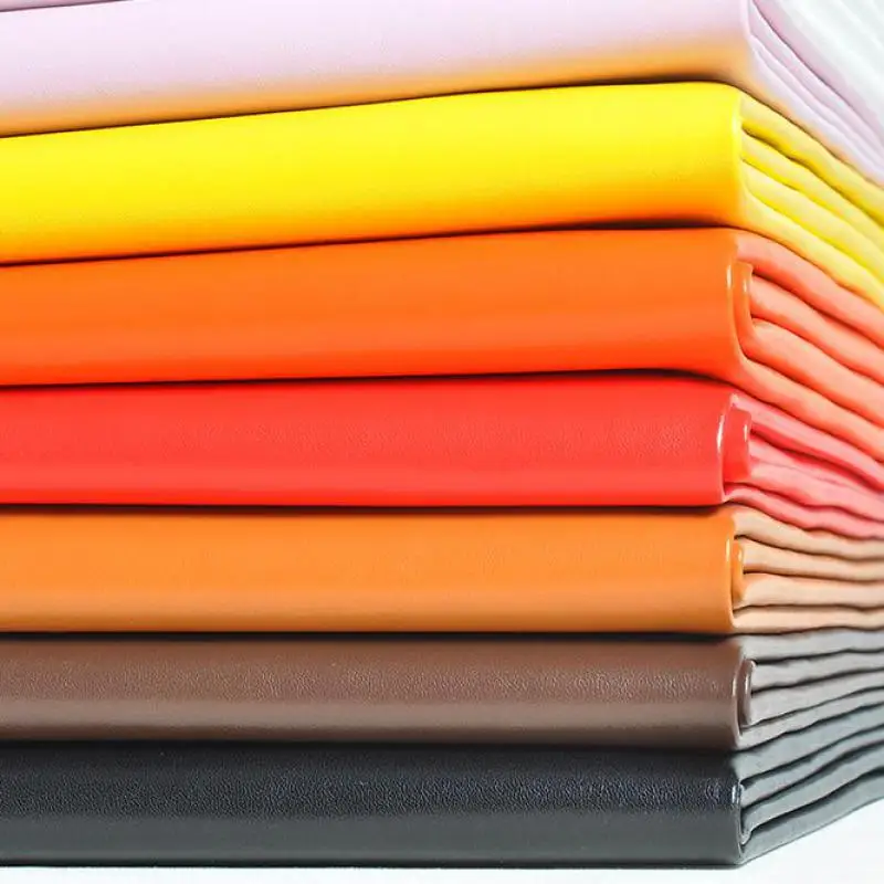 

1 Meter Soft Nappa Leather Fabric Napa Pu Leatherette Microfiber Leather Material For Car Seat Patch Bag Furniture Leer Tecido