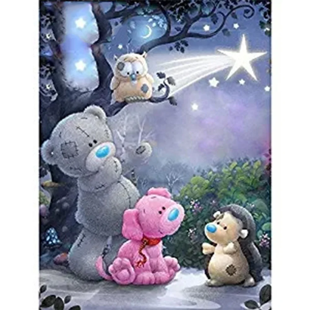 

Cartoon tools DIY Diamond Painting cartoon animal full square DIY Diamond embroidery full round tools Diamond painting Mosaic