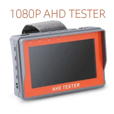 IV7A 4,3 дюймов HD AHD тестер систем Скрытого видеонаблюдения с дисплеем AHD 1080 P тестирование аналоговой камеры PTZ UTP Кабельный тестер 12V1A выход - Цвет: AHD tester