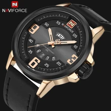 2017 Mens Relojes NAVIFORCE Marca de Lujo Casual Reloj de Cuarzo Militar Deportes Masculinos reloj de Buceo del relogio masculino Montre Homme