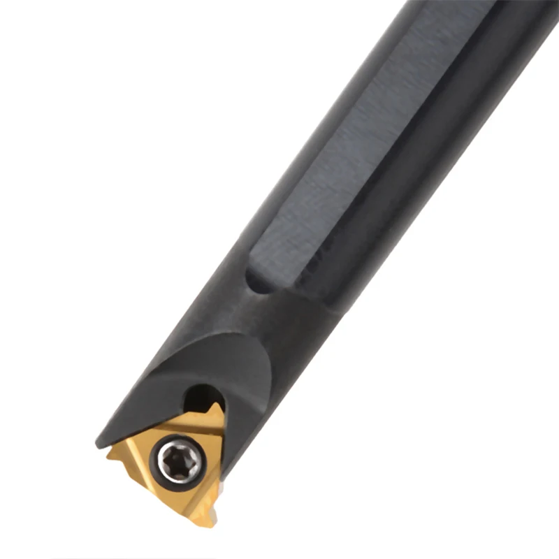 1 Set Internal Lathe Threading Turning Tool SNR0010K11 Boring Holder+ T8 Wrench + 11IR A60 Carbide Insert Durable Blades