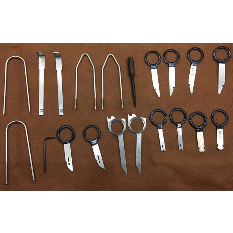 Free shipping 20Pcs/Set Car Stereo Radio Release Removal Tools Key Kit for Volkswagen Audi | Автомобили и мотоциклы