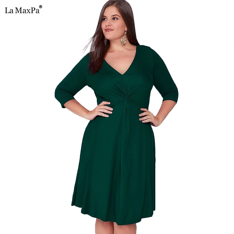 green sundress plus size