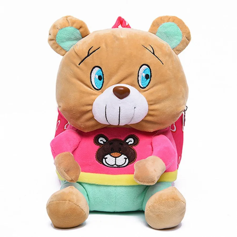 Kindergarten Schoolbags Cute Cartoon Bear Baby Mini Plush Backpack Children's School Bag Gifts Rucksack Mochila Kids baby-bags-for-girl : image Kindergarten Schoolbags Cute Cartoon Bear Baby Mini Plush Backpack Children's School Bag Gifts Rucksack Mochila Kids baby-bags-for-girl