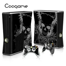 Clown PVC Color Skins For Microsoft Xbox 360 Slim Sticker Joystick Controller 2 Pads Color Your