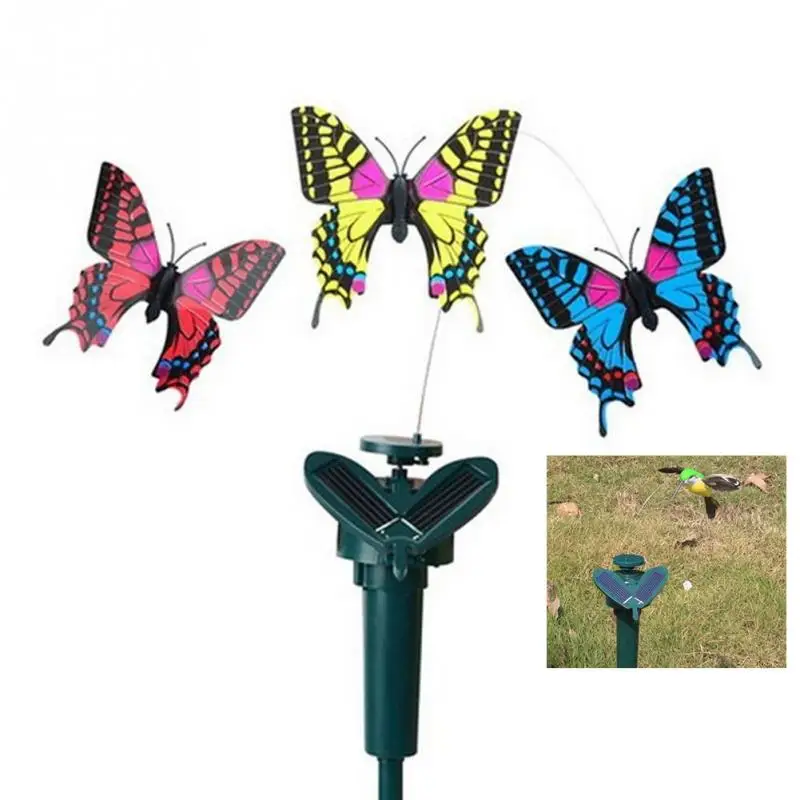 

Solar Power Butterfly LED Lawn Lights Colorful Changing Home Garden Decoration Lamp