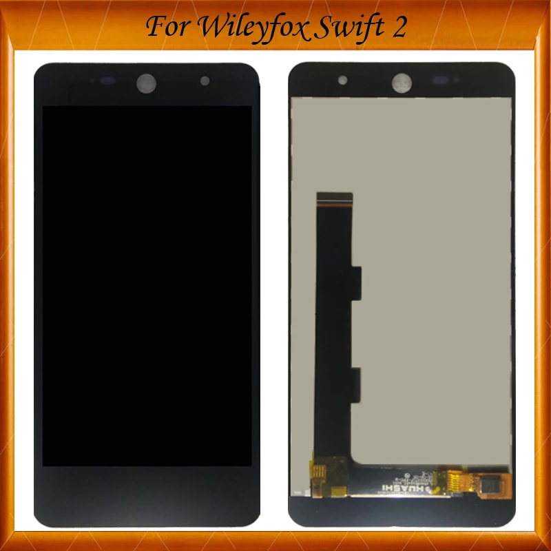 

Top Quality For Wileyfox Swift 2 Swift 2 Plus LCD Display+Touch Screen Digitizer Assembly Black White COLORS 10pcs/lot
