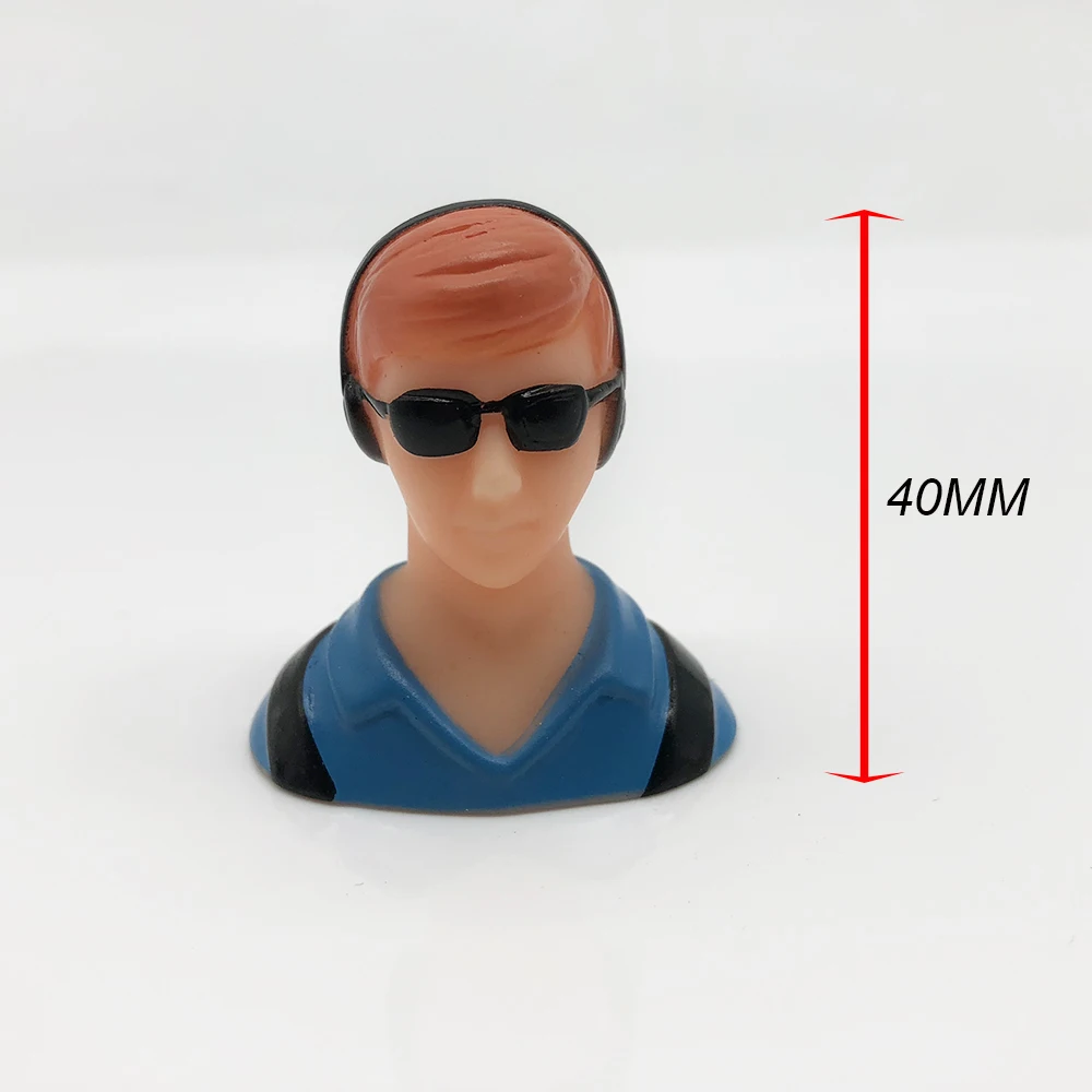 Мы хобби 1/10 весы рисунок пилотов статуи игрушечной модели с гарнитурой Стекло