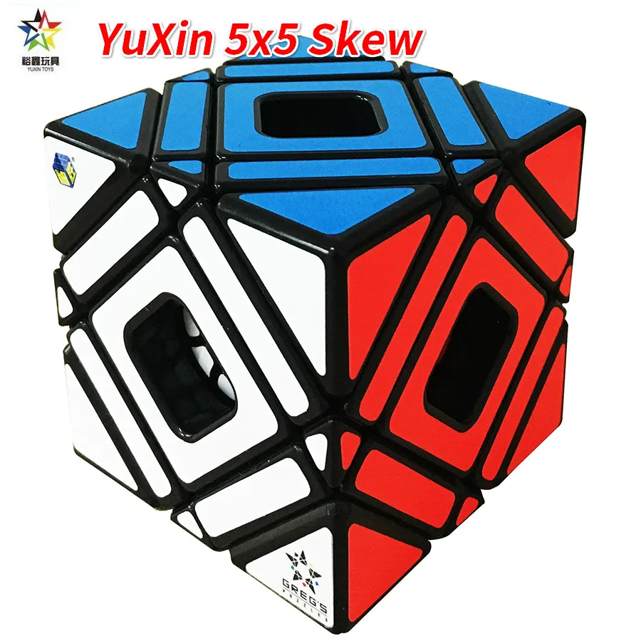 YuXin 5x5 перекос Multi куб магический куб Чжишен Yuxin косой пять Игрушки Magic Cube для детей Волшебный куб Мэджико