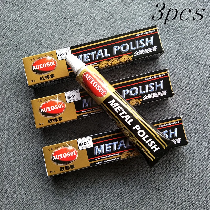 Полировальная металлическая паста AUTOSOL многофункциональный медный крем для