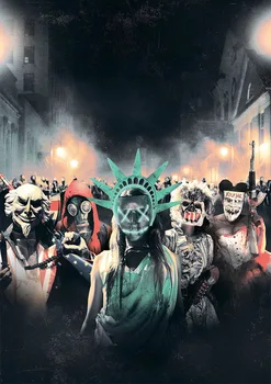 

The Purge: Election Year Poster Cool Hit 2016 Movie SILK POSTER Decorative Wall painting 24x36inch