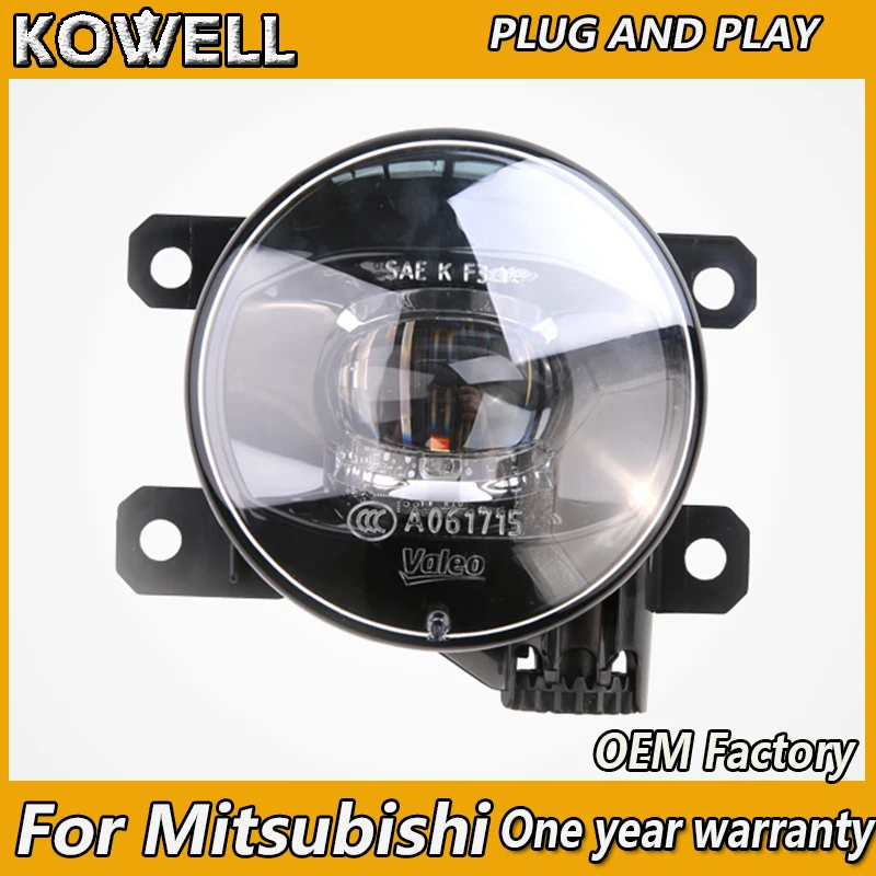 

KOWELL Car Styling OEM Fog Lamp for Mitsubishi Outlander Pajero Grandis ASX L200 Triton LED Fog Light Auto LED DRL model