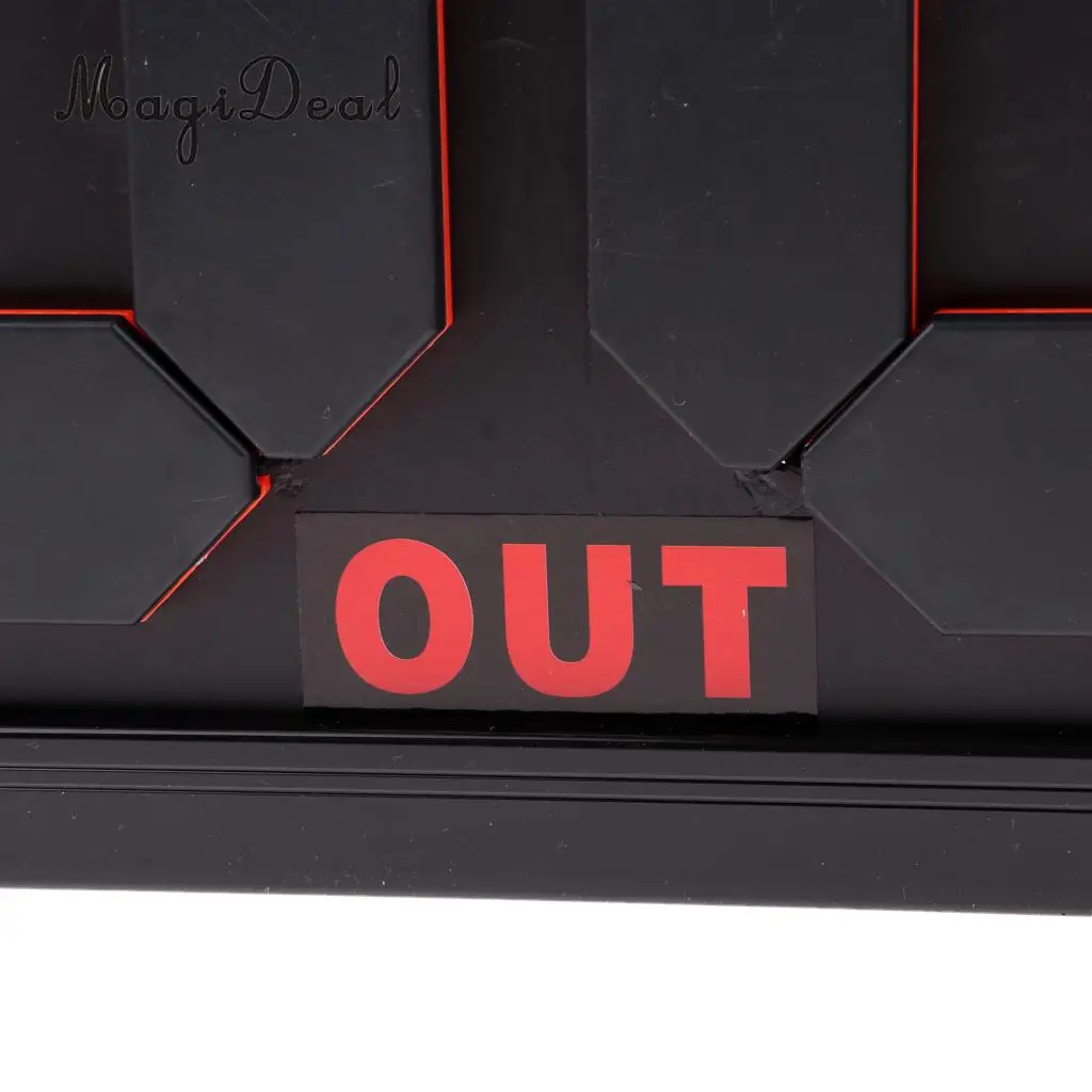 MagiDeal Football Substitution Card Soccer Substitution Board Fluorescent Display - Anti-aging, Beautiful and Practical