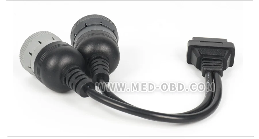 Грузовик Y КАБЕЛЬ OBD2 16pin женский J1708 6pin/J1939 9pin J1962F для J1708/J1939 Y КАБЕЛЬ