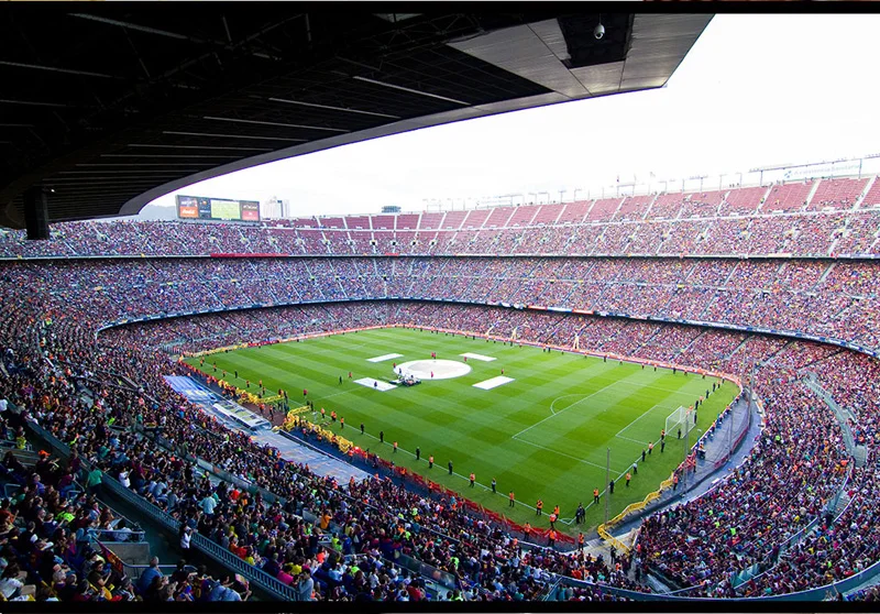 Bacaz Barcelone Football Stade Sport 3d Peintures Murales Papier