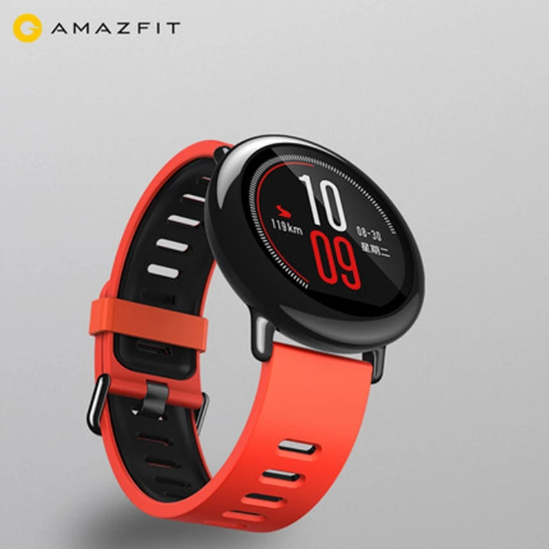 English Version!!Original Xiaomi Huami Watch AMAZFIT Pace Sports Smart Watch Smart Watch Zirconia Ceramics Heart Rate Monitor