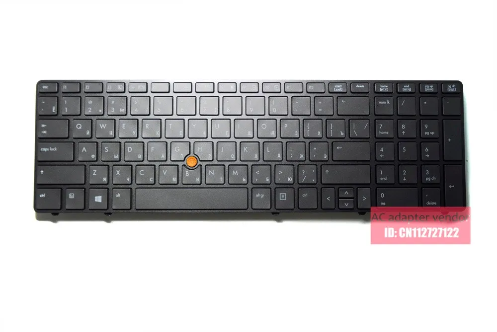  New Replacement RU Russian FOR HP EliteBook 8560w 8570w laptop keyboard backlight benchmark