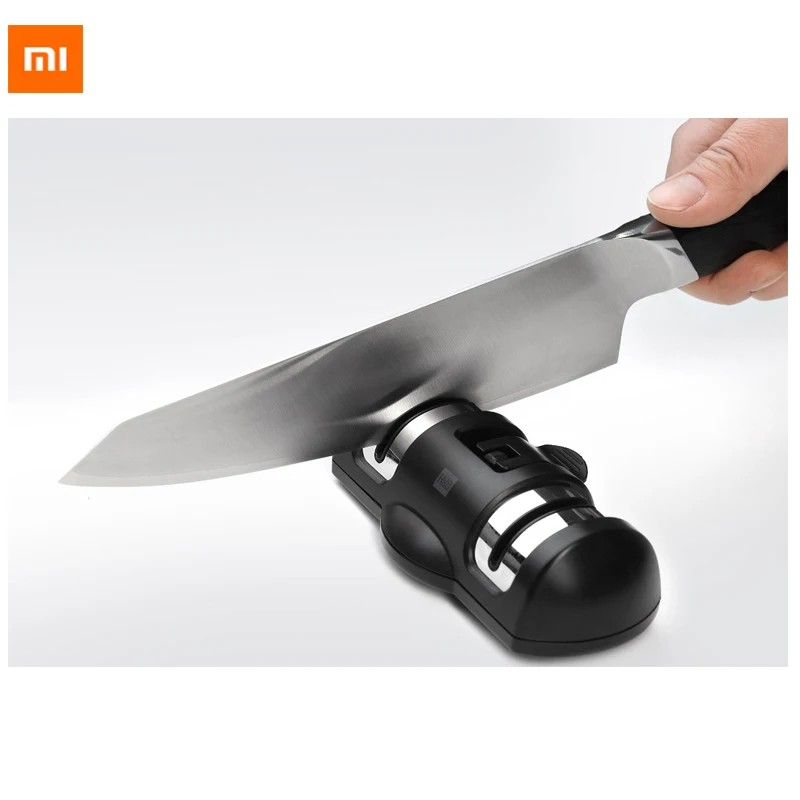 Новые Xiaomi MIjia Youpin Huohou двойное колесо точилка хорошо подходит для ножи