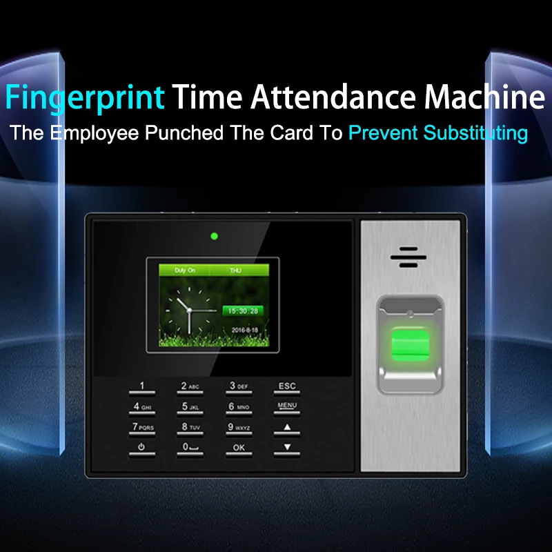 

Eseye Fingerprint Time Attendance System Access Control TCP/IP Biometric Attendance System Time Clock Fingerprint Reader USB