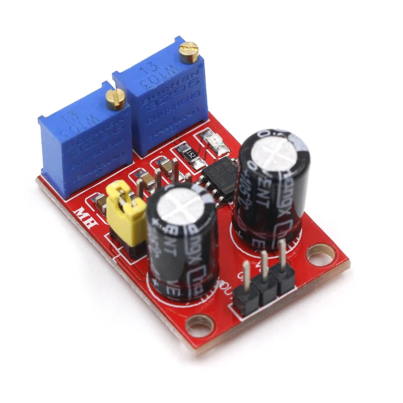 

1PCS NE555 pulse frequency, duty cycle adjustable module,square/rectangular wave signal generator,stepping motor driver