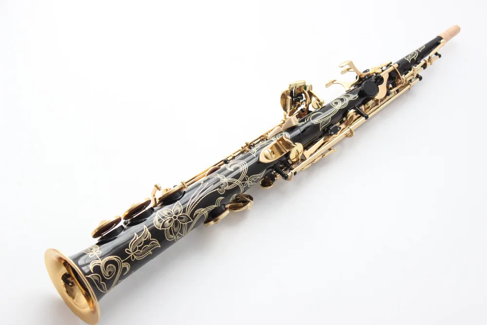 Buy France Selmer Soprano Saxophone R54 Professional Black Nickel Gold B Black