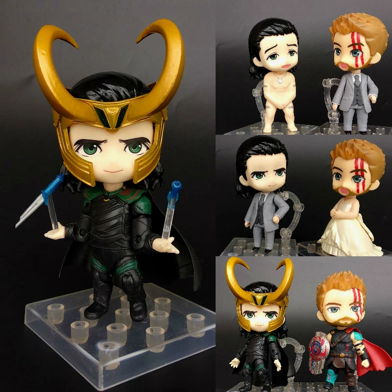 Avengers Loki In Movie Thor Nendoroid 866 Cute Kawaii Super Hero 10cm Action Figure Toys Buy At The Price Of 8 36 In Aliexpress Com Imall Com