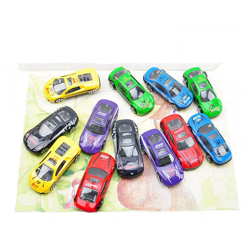 

Children's toy 7cm Random Style Mini Diecast Alloy Car Model Kids boys' Free wheels Vehicle Colletion Decoration
