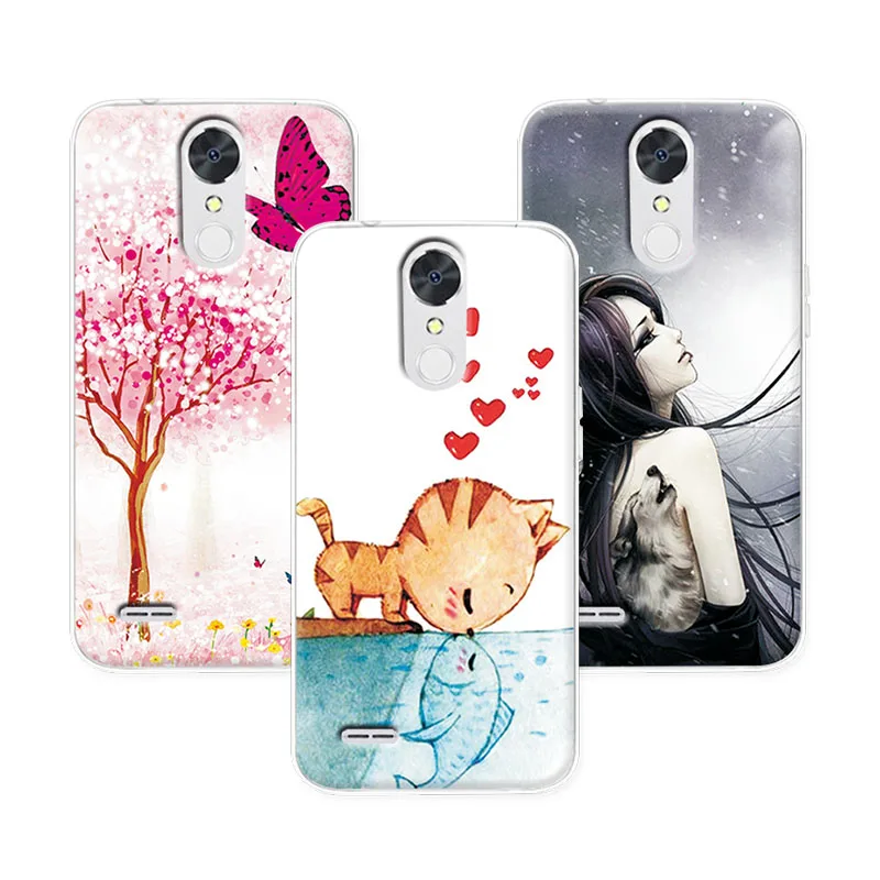 

Newest Arrived Cool Style Soft TPU Phone Case For LG K10 2017 Case Cover funda For LG K 10 2017 5.3 inch+Free Gift