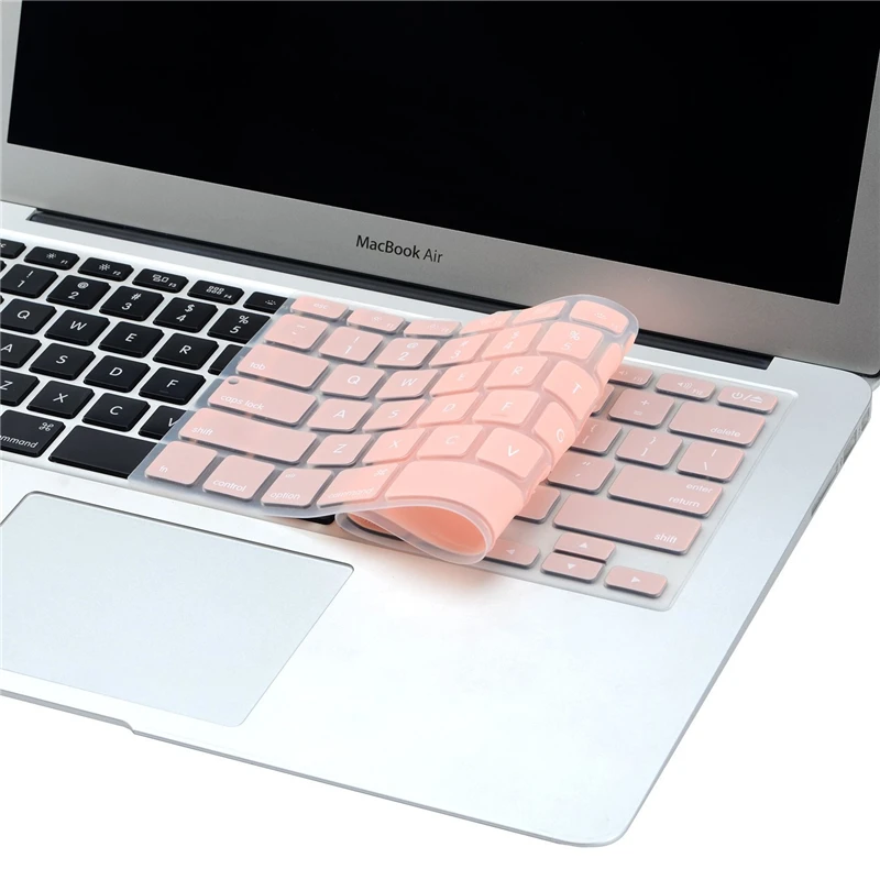 

MOSISO Silicone Keyboard Cover Protector For MacBook Air 13 11 Pro Retina 13 15 Waterproof Keyboard Film for new Mac Air 13 2018