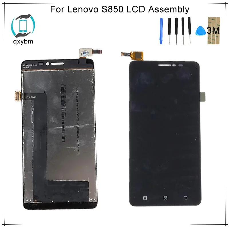 Для Lenovo S850 ЖК дисплей панель с сенсорным экраном дигитайзер Датчик в сборе