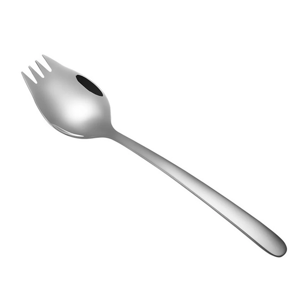 Нержавеющая сталь Spork креативная многофункциональная Десертная Вилка ложка для супа для дома