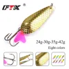 FTK  Fishing Lure 1PC 24g/30g/35g/42g Spoon Noise Sequin Paillette Carp Hard Fishing Baits With Mustad 34647-BN Treble Hook Lure ► Photo 2/6