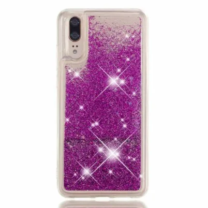 Блестящий динамический жидкий бампер чехол для Huawei P20 P10 P8 P9 Lite mini Y5 Y6 Pro 2017 Plus Enjoy 6S 7
