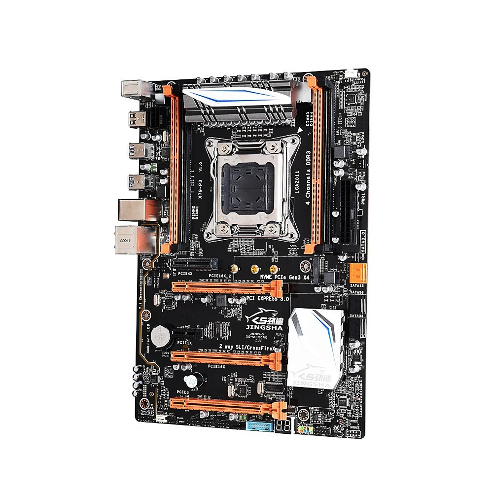 X79 P3 M.2 QUAD Channel материнская плата Combo ATX LGA 2011 XEON игровая поддержка 128 ГБ DDR3 REG