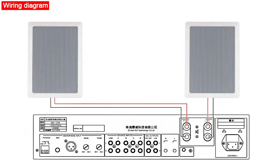 Oupushi hifi потолочный динамик 100 Вт Система домашнего кинотеатра домашние настенные колонки белые hivi pa колонки для объемного звука