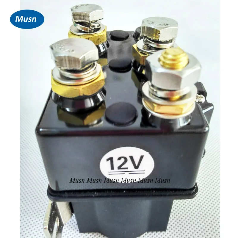 free shipping 400A 12V dc coil dc voltage control waterproof electric