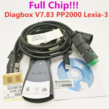

With Full Chip! Lexia-3 Lexia3 V48 For Citr0en For Peuge0t Diagnostic PP2000 V25 with Diagbox V7.83 Software Free Shipping
