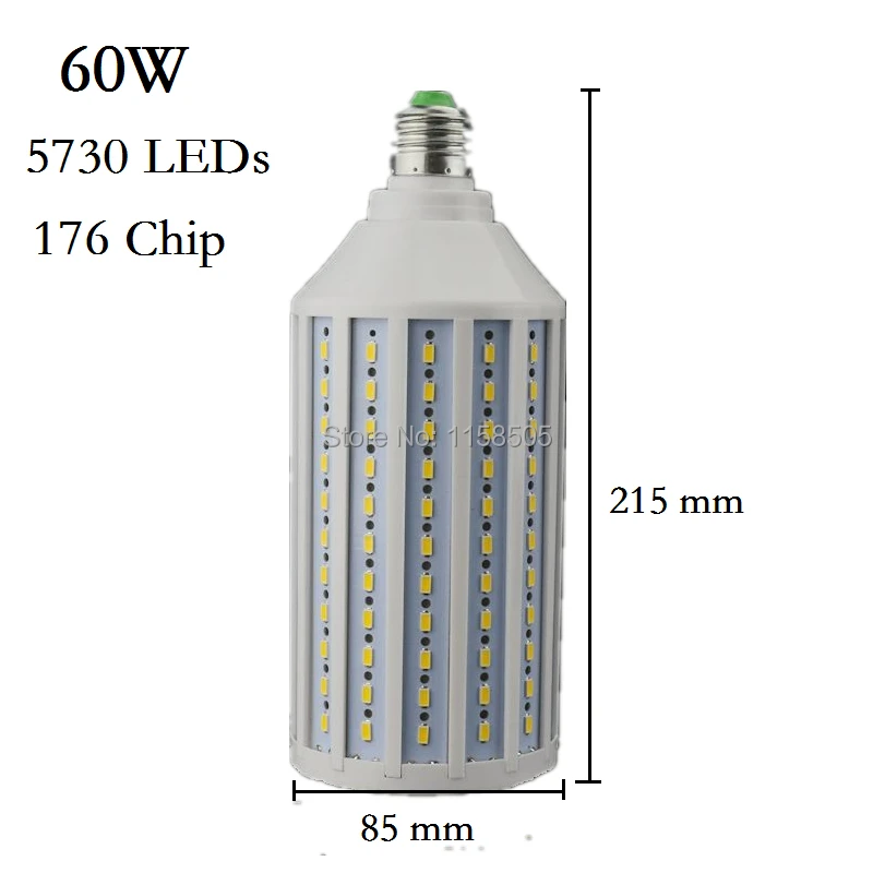 Lâmpadas de Iluminação Nova 40 w 50 w 60 w 80 w 100 w Lâmpada Led E27 B22 E40 E26 110 v 220 v Milho Lustre Pendente Lampada Teto Spot Luz 9 Lâmpadas LED e tubos