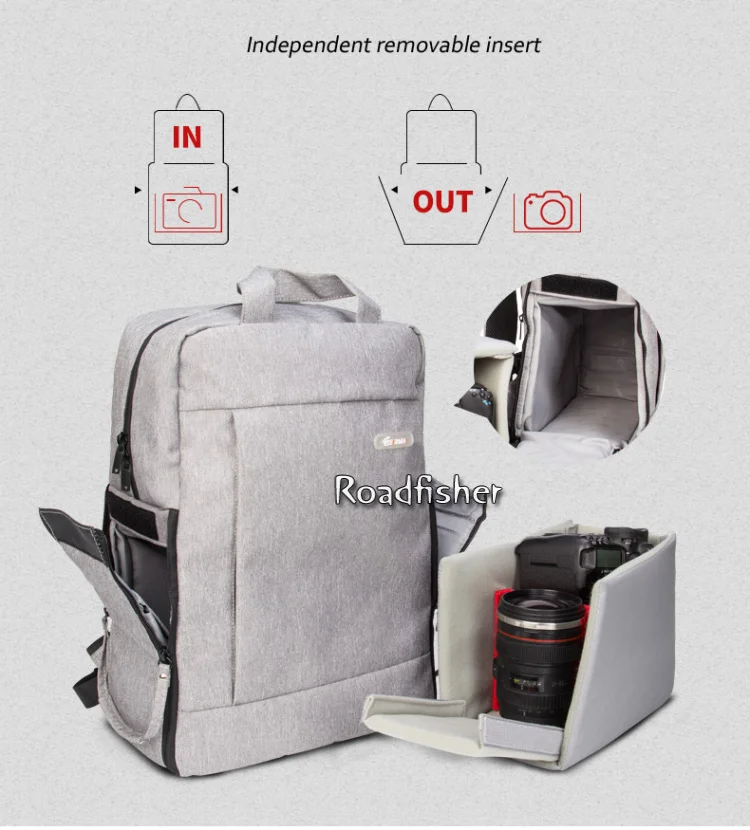 Camera backpack bag EM-DQ310B-6