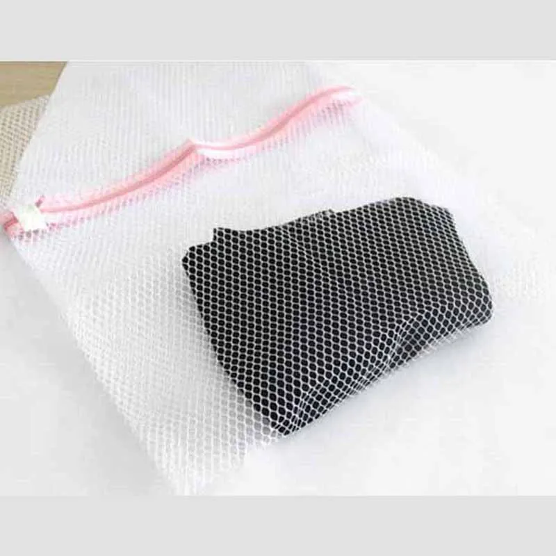 1PCS Laundry 3 Size S-M-L Clothes Washing Machine Bag Laundry Bra Aid Lingerie Mesh Net Wash Bag Pouch Basket