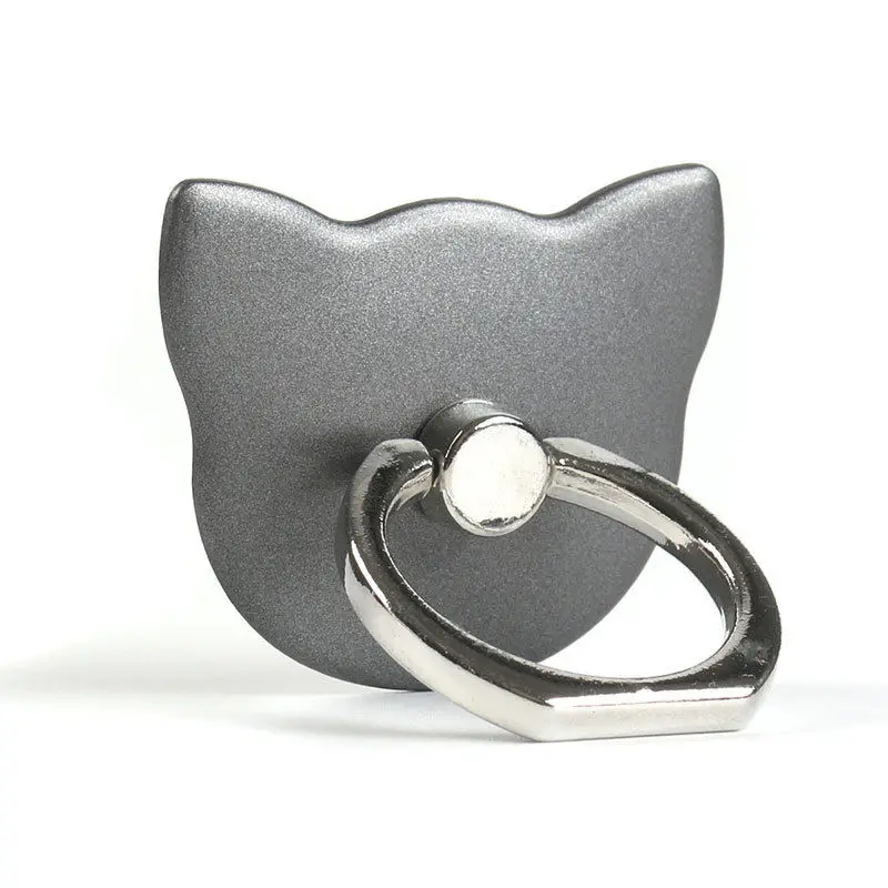 Luxury 360 Degree Finger Ring Cartoon Minnie Head Mobile Phone Smartphone phone Holder Stand 09