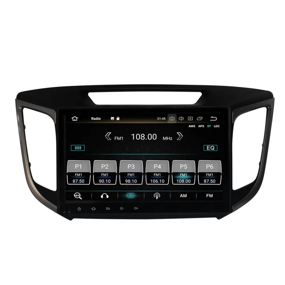 Sale Octa Core Android 9.0 Car GPS For Hyundai Creta IX25 2014-2016with 4GB RAM Wifi BT RDS GPS Radio Navigation Map Head Unit player 9