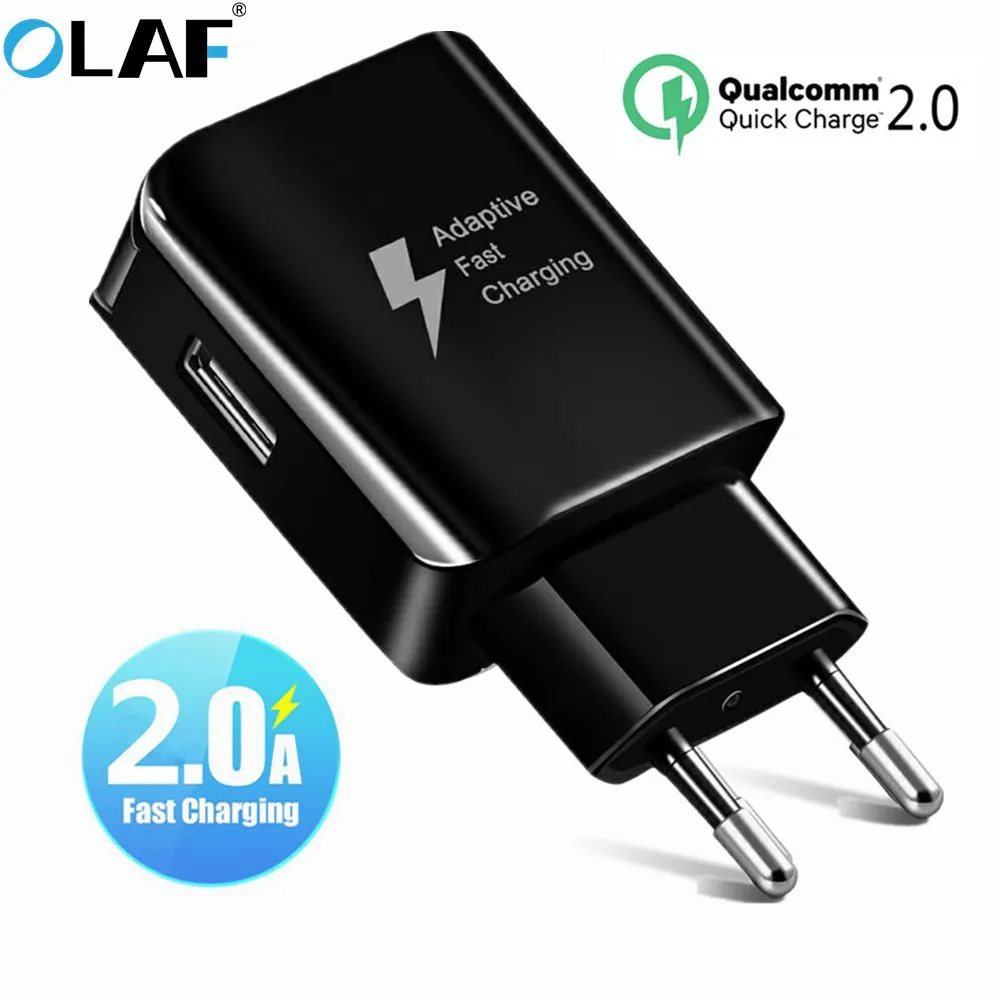 

Universal USB Phone Charger EU US Plug Travel Wall Fast Charging Adapter Mobile Phone Chargers For Samsung S9 Huawei Mate 20 Pro