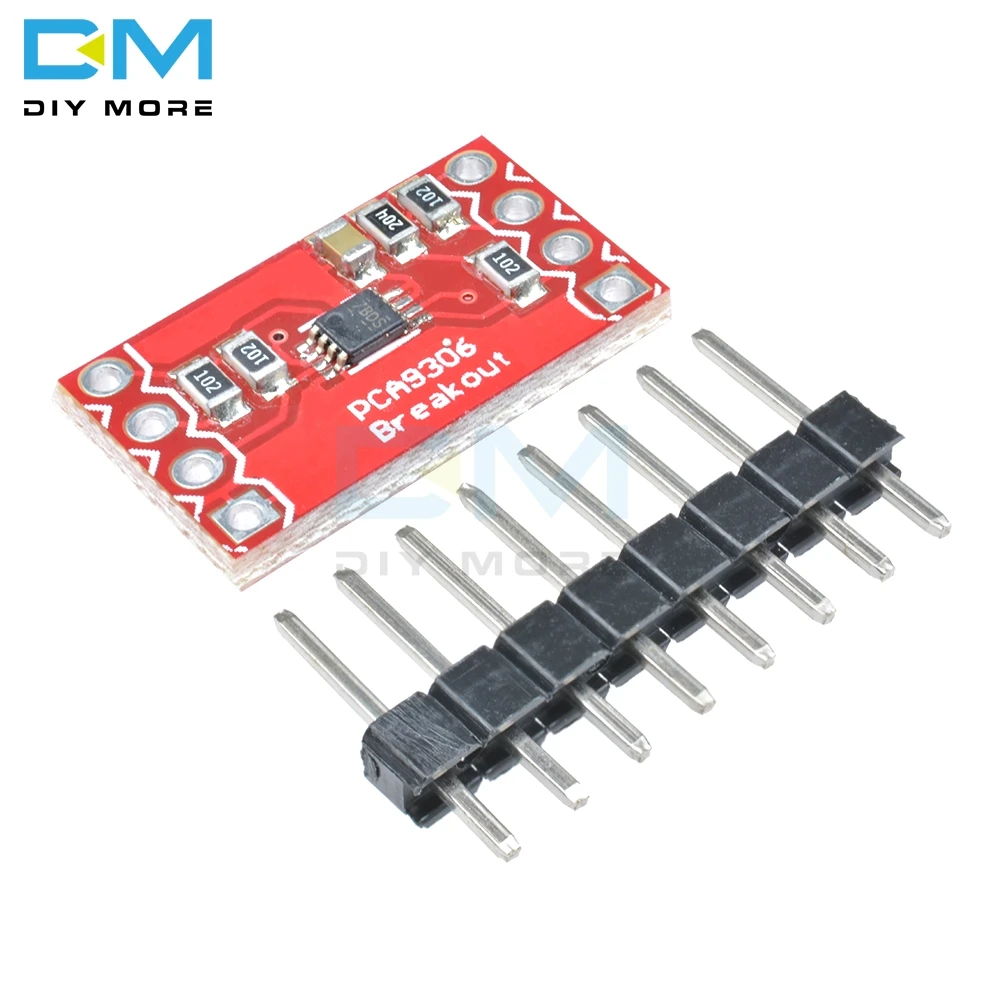 PCA9306 двойной 2 бита Bi-directional IIC I2C Напряжение уровня переводчик Breakout совета модуль высокая низкая Напряжение 5 V 3,3 Diy электронные