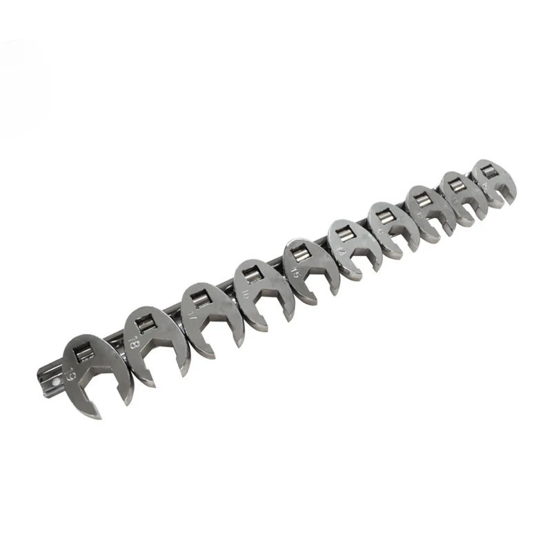 Buy 10pcs/set 3/8" 10 19mm Fishtail Tubing Wrenches