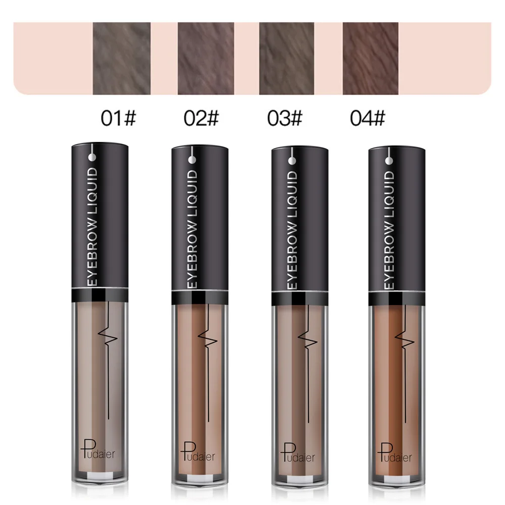 1 Set Eyebrow Cream And Brush Set Waterproof Long-lasting Eye Brow Makeup 24 Hours No Fade Semi-permanent Eyebrow Enhancer