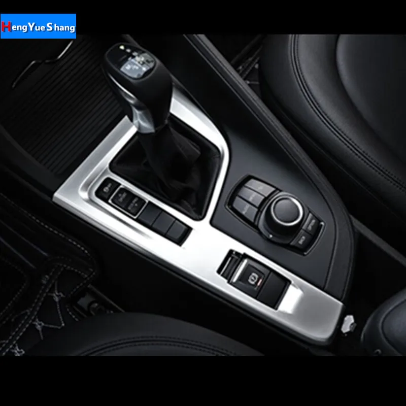 

For BMW F48 F49 Refit Car styling accessory Central console panel Decorative strip car Stickers for BMW X1 accessories