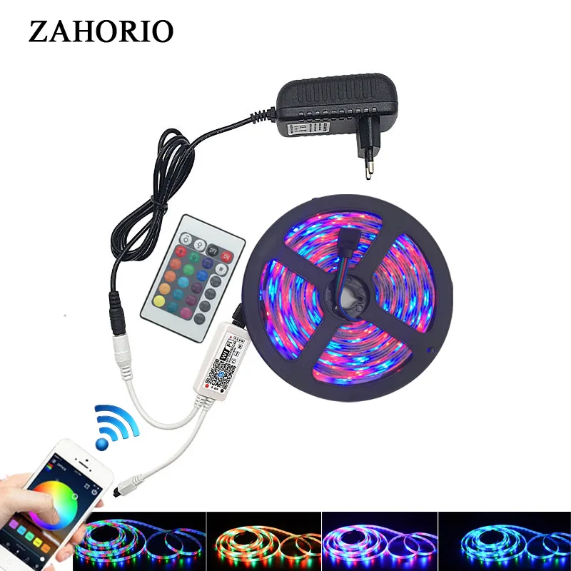 DC 12 V RGB Светодиодные ленты Водонепроницаемый Тира СВЕТОДИОДНЫЙ Световой диод
